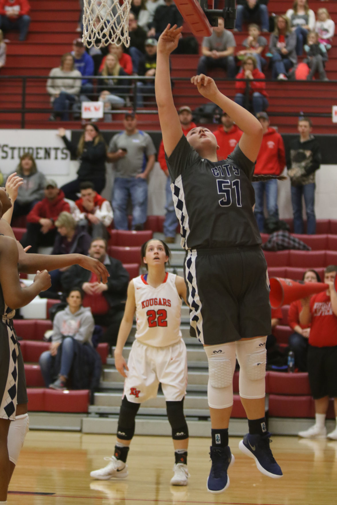 Gallery: Girls basketball sectional - Kankakee Valley vs Michigan City